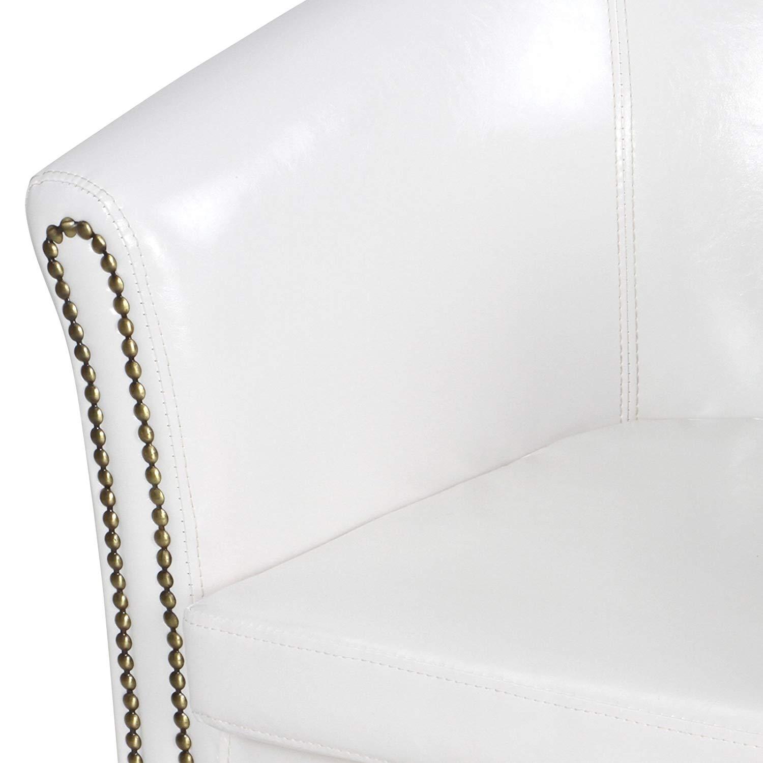 Kakovosten Chesterfield fotelj iz umetnega usnja nizka cena